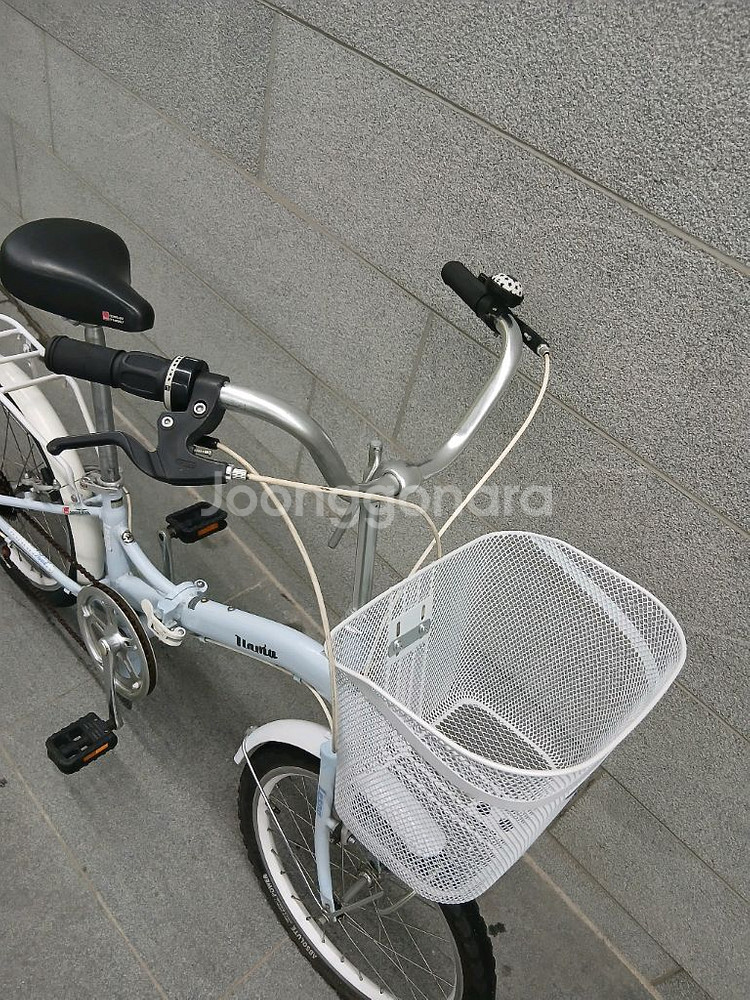 삼천리 알루미늄 접이식자전거 바구니자전거--2