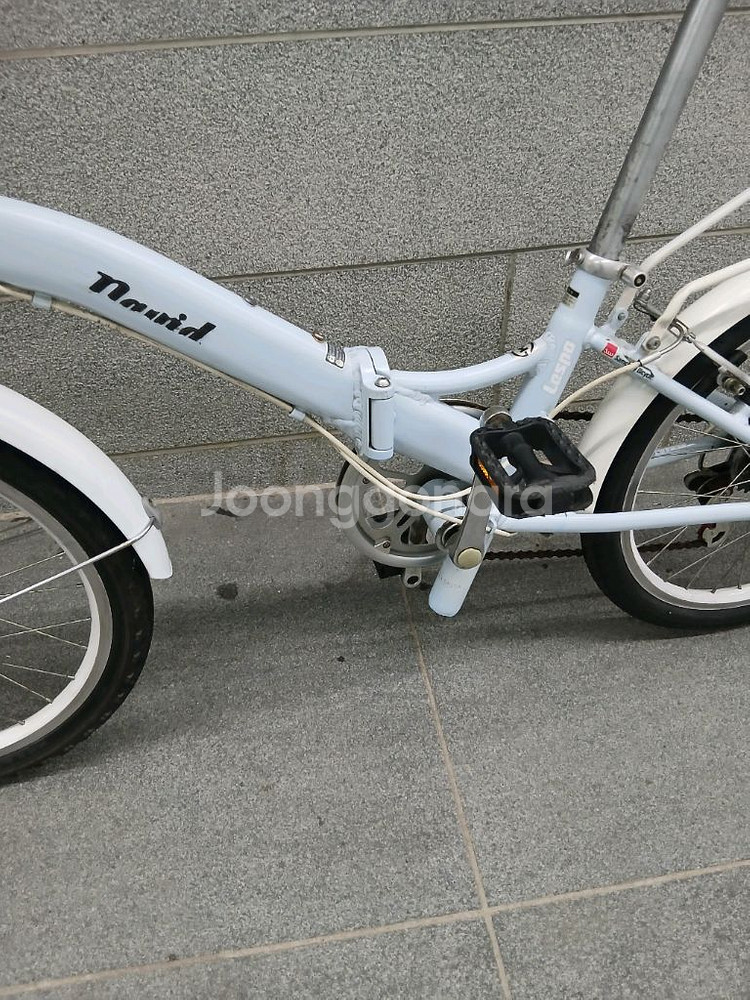 삼천리 알루미늄 접이식자전거 바구니자전거--4