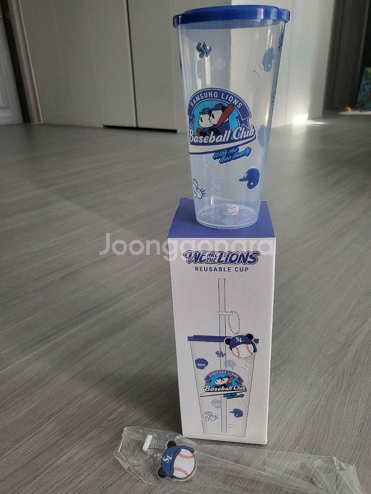 삼성라이온즈 바오패밀리 컵,후이 키 링--1