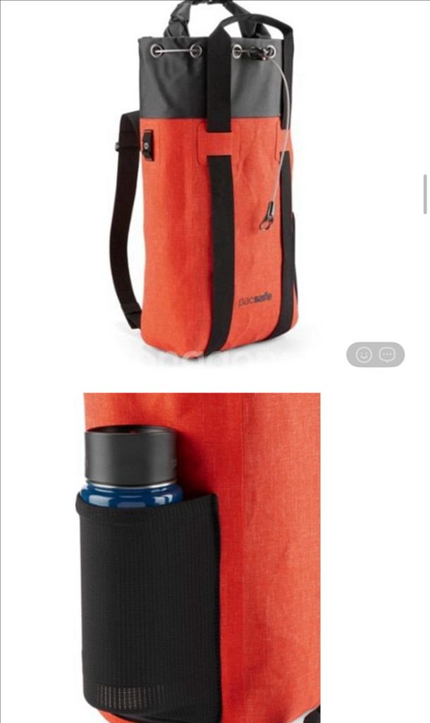 팩세이프 도난방지 여행가방 15L(새상품)--5