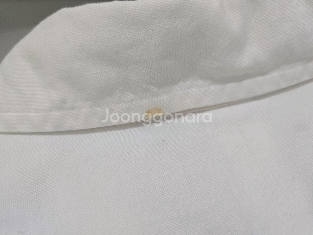 폴로랄프로렌 가먼트다잉 클래식핏 화이트 셔츠 L--7