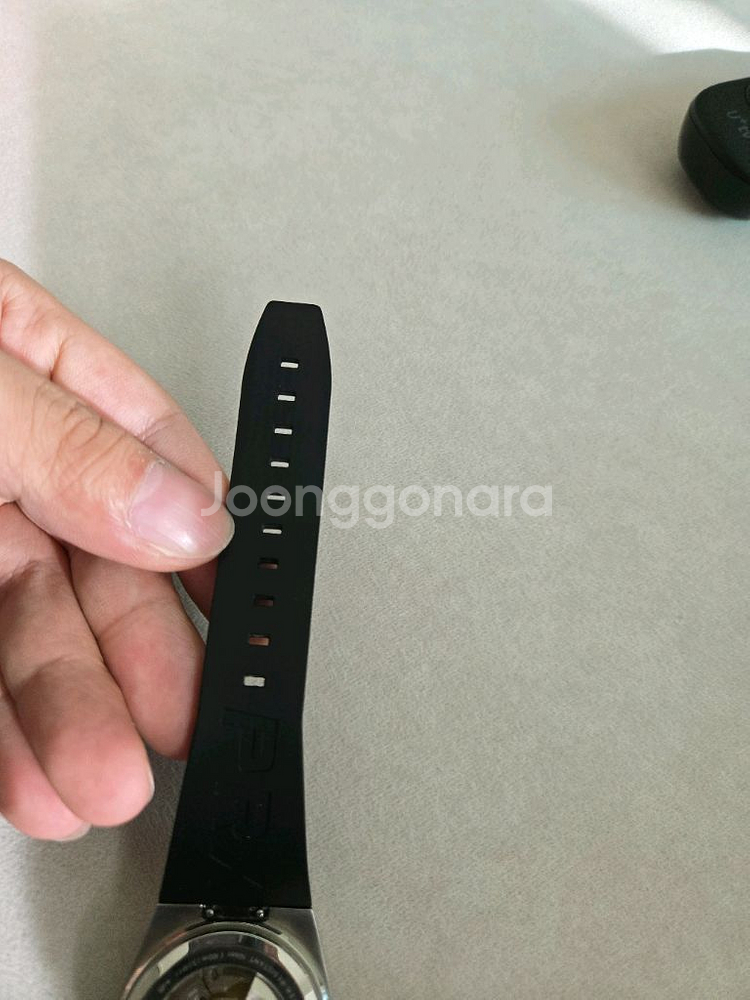 티쏘 prx 40mm 용 정품 러버 밴드--1