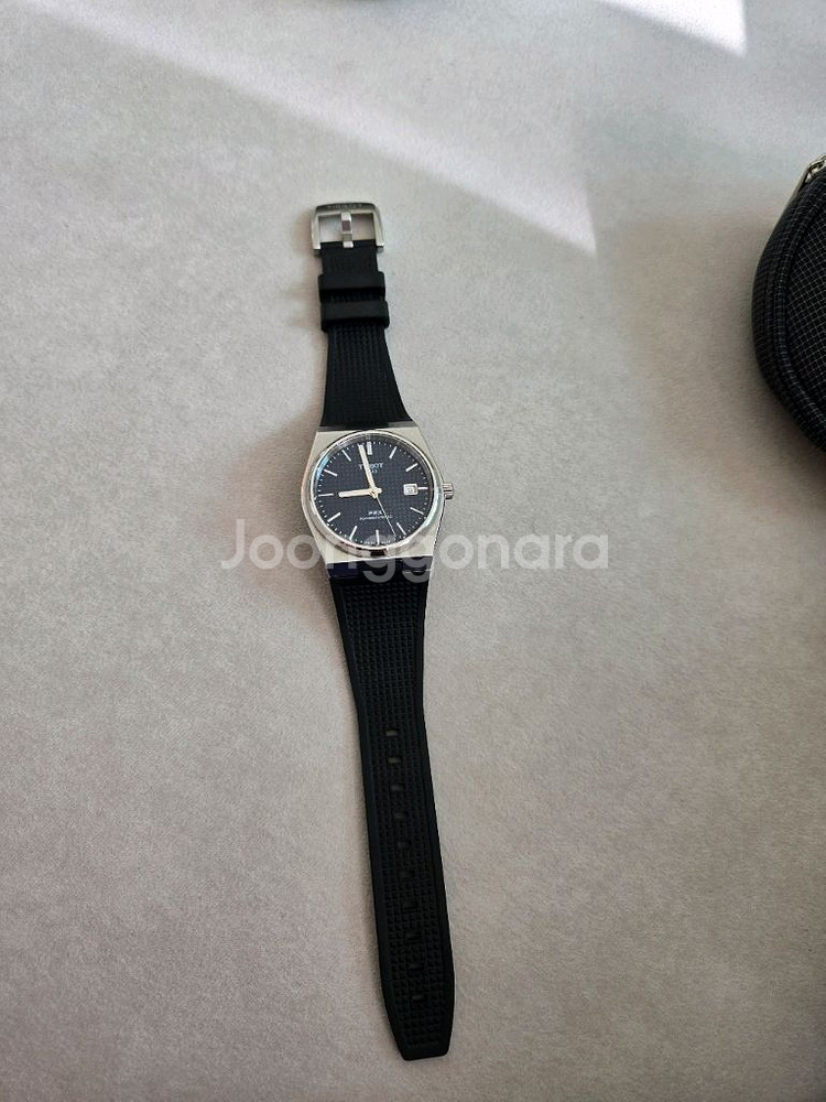 티쏘 prx 40mm 용 정품 러버 밴드--0