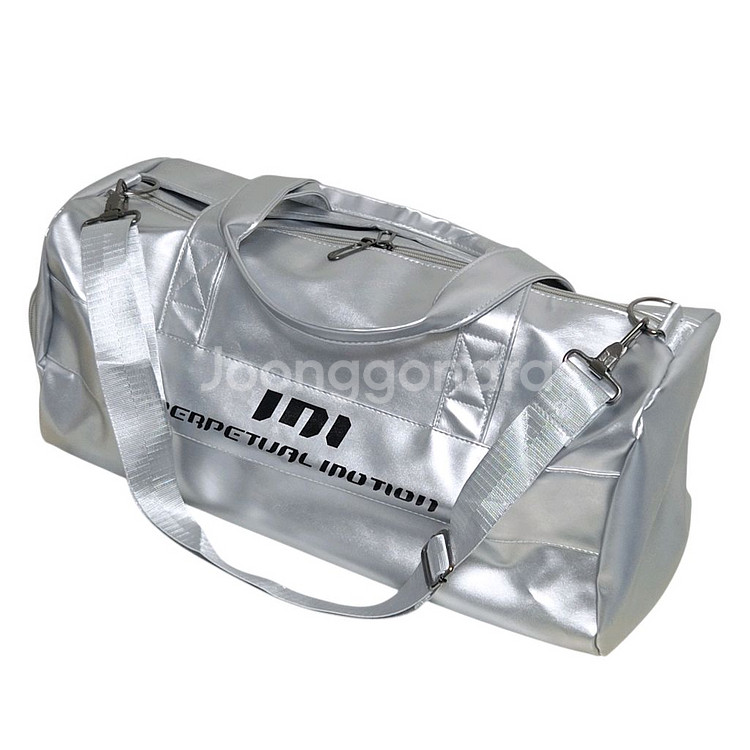 고급 PU 보스턴백 여행가방 헬스가방 크로스백 남여공용--5