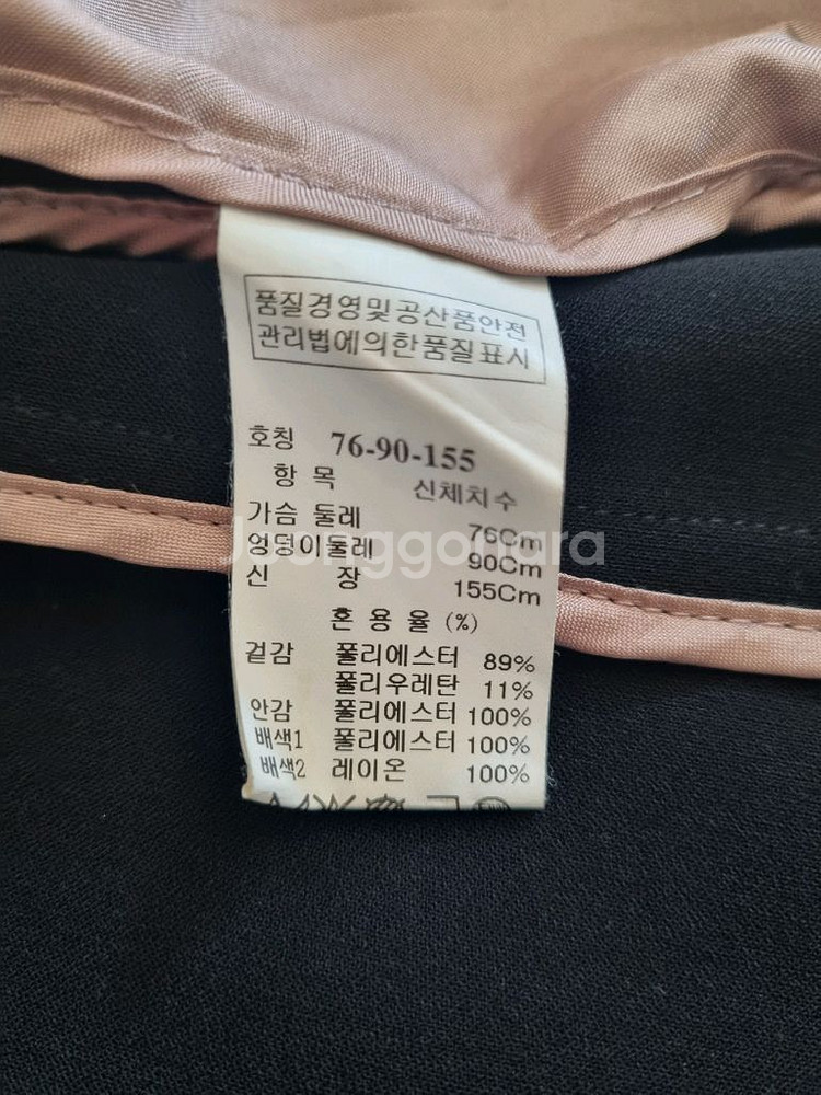 한섬 SJSJ 블랙 여성 자켓/코트--3