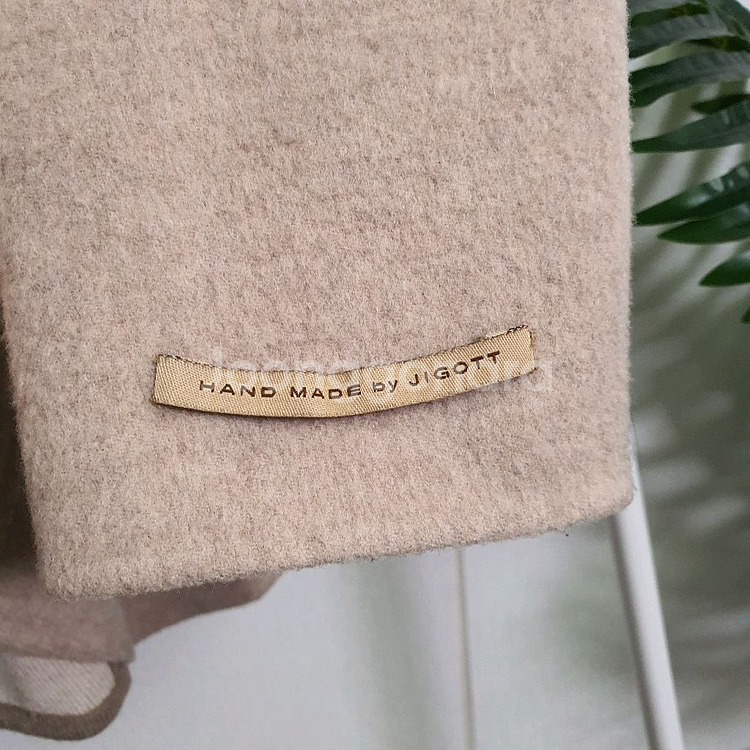 지고트 숄카라 캐시미어울 코트--3