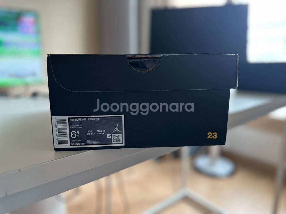 [245]조던1 미드 화이트 스텔스--8