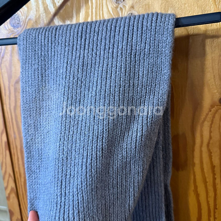 아미 빅하트 머플러(목도리) 그레이--6