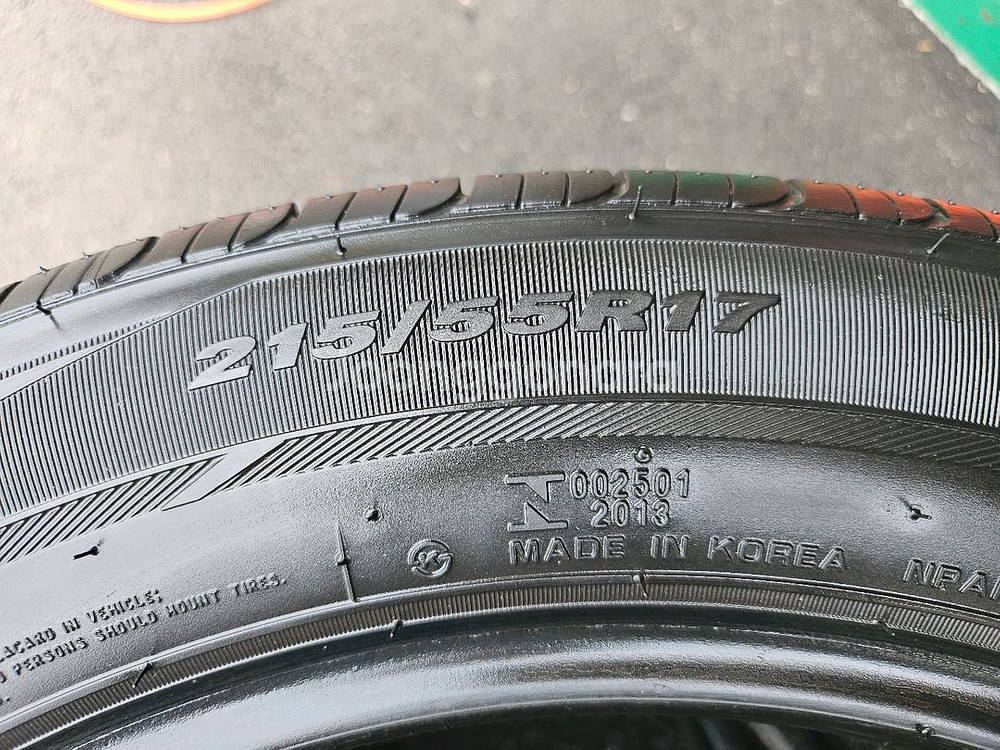 215 55 17 넥센 엔프리즈 타이어 한대분 판매--4