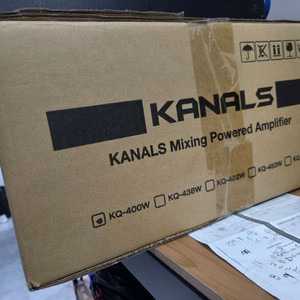 카날스 kq 400w 파워 앰프_노래방앰프