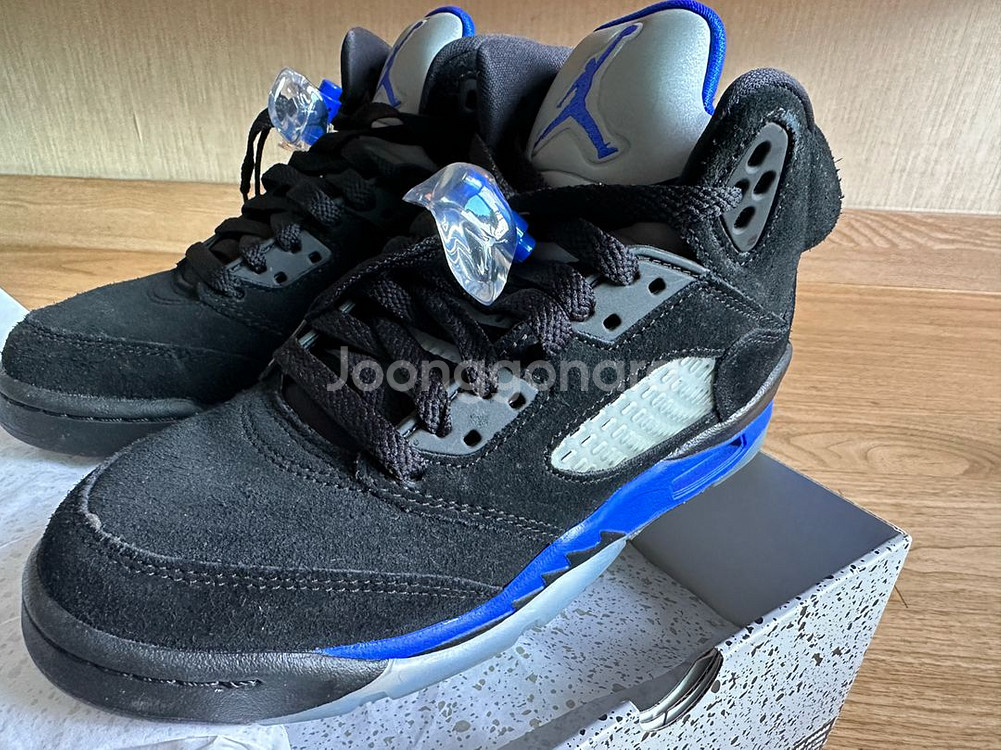 [235.GS] 조던5 레이서 블루 블랙 리플렉티브--1