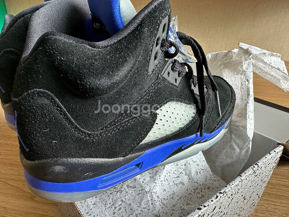 [235.GS] 조던5 레이서 블루 블랙 리플렉티브--2