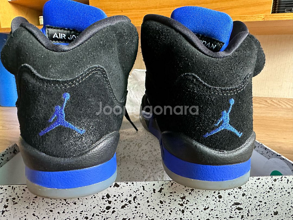 [235.GS] 조던5 레이서 블루 블랙 리플렉티브--4