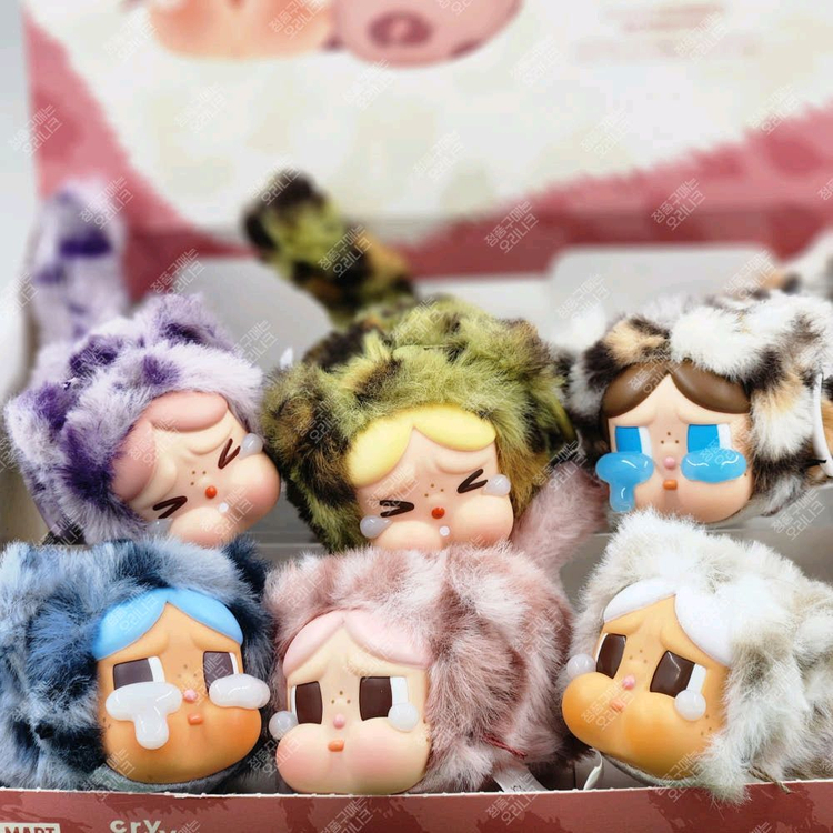 크라잉베이비 표범버전 랜덤인형 2개--2