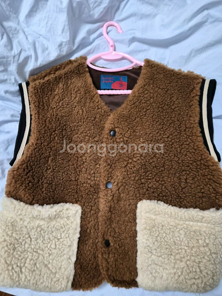 리미떼두두 양털 베스트 xl--0