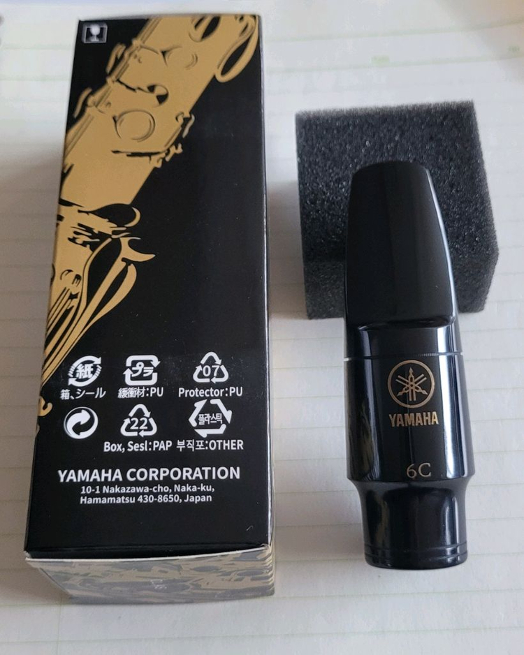 야마하 알토 색소폰 마우스피스 6호 이미지