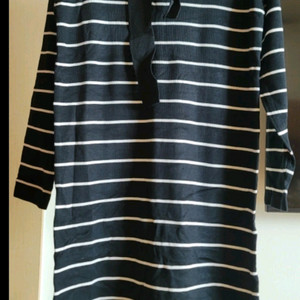 단가라 니트 미니원피스 2개