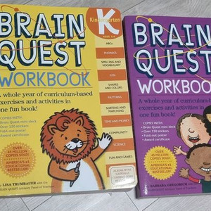 Brain Quest 워크북 세트 브레인퀘스트
