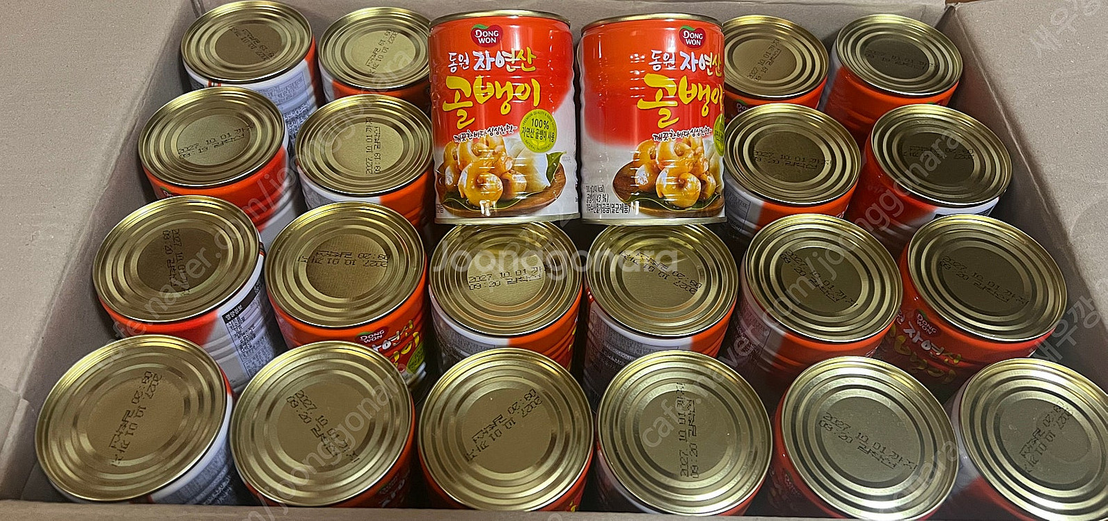 무료배송/동원 자연산 골뱅이 300g 24캔 1박스--0