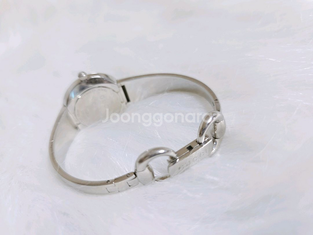 구찌 정품 129.5 시그니처 로고 뱅글 명품시계--3