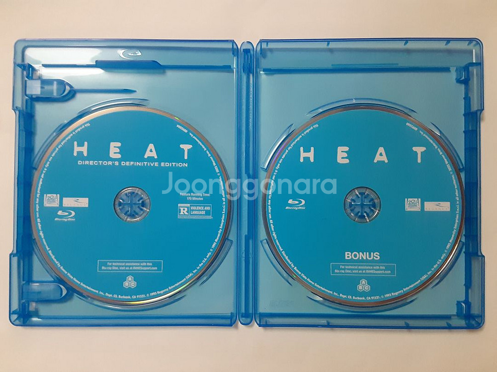 영화 히트_HEAT 블루레이 (디스크 2장)--1