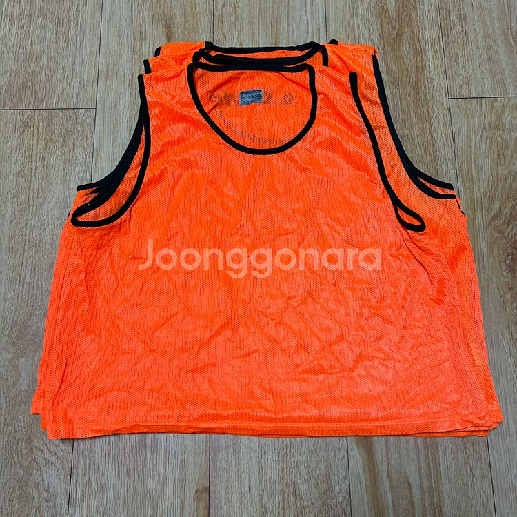 스타 팀조끼 주황색 라지사이즈 10장--0