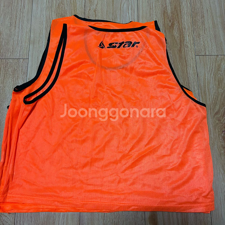 스타 팀조끼 주황색 라지사이즈 10장--1
