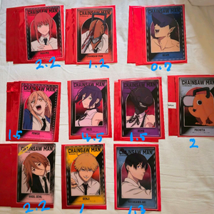 체인소맨 베이스 야드 도쿄 프로필 카드 굿즈