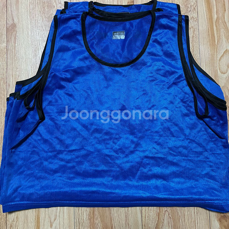 스타 팀조끼 파란색 라지사이즈 10장--0