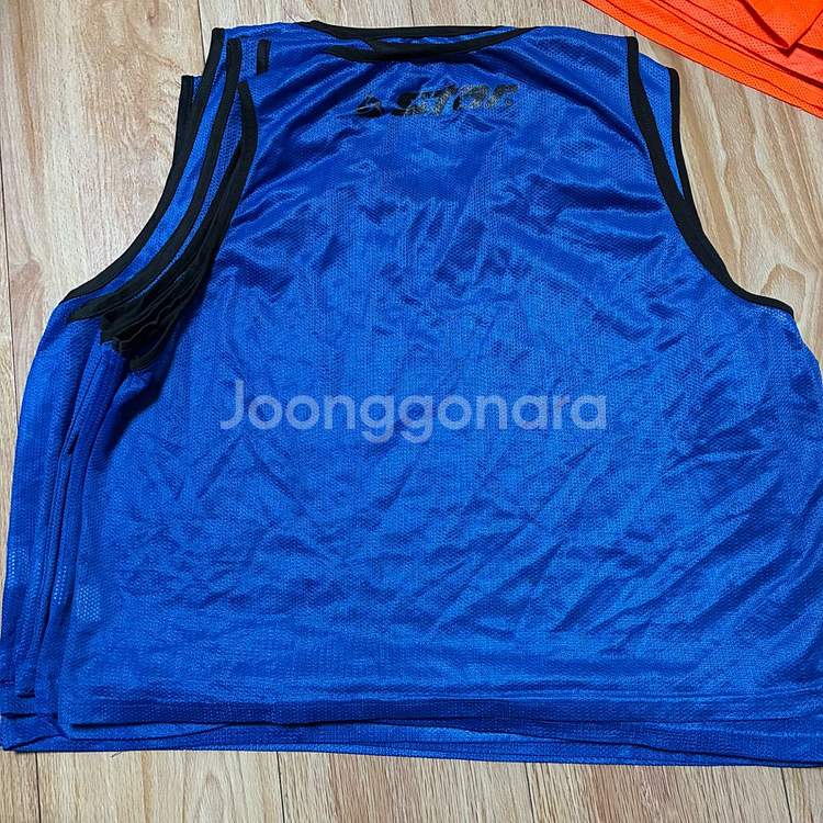 스타 팀조끼 파란색 라지사이즈 10장--1