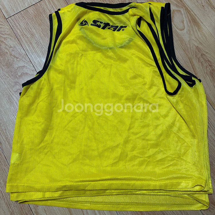 스타 팀조끼 노란색 스몰사이즈 10장--1