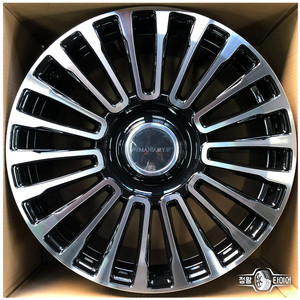 만소리 ST 20인치 신품 블랙 폴리쉬 휠