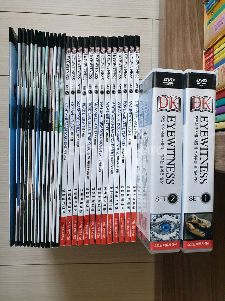 DK EYEWITNESS DVD 1집 ,2집 DVD--0
