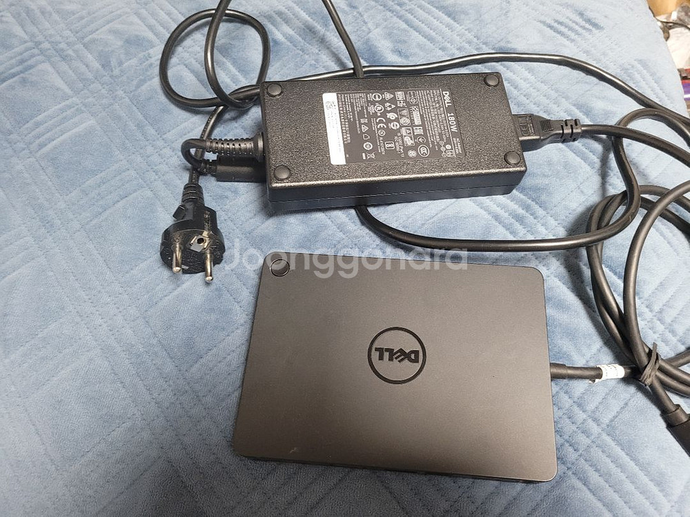 Dell K17A 도킹스테이션 + 180W 어댑터--0
