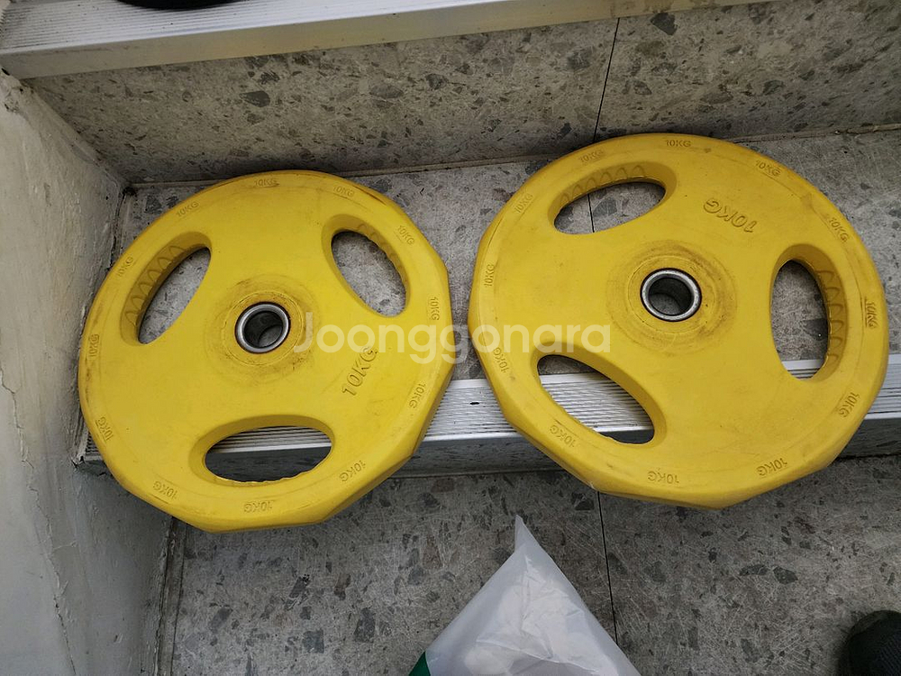 바벨 원판 10kg x 2 서울--0