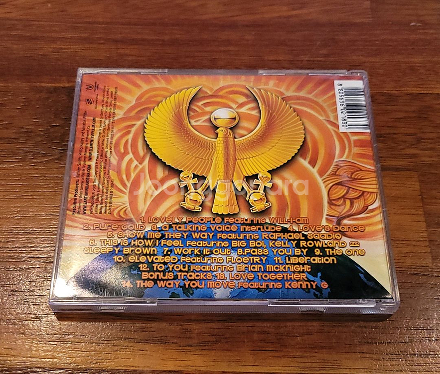 소울그룹 EARTH, WIND & FIRE CD 2종.--1