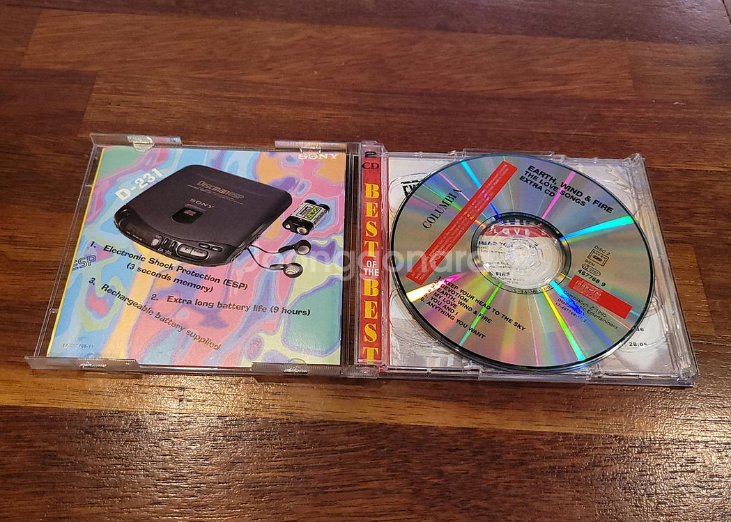 소울그룹 EARTH, WIND & FIRE CD 2종.--5
