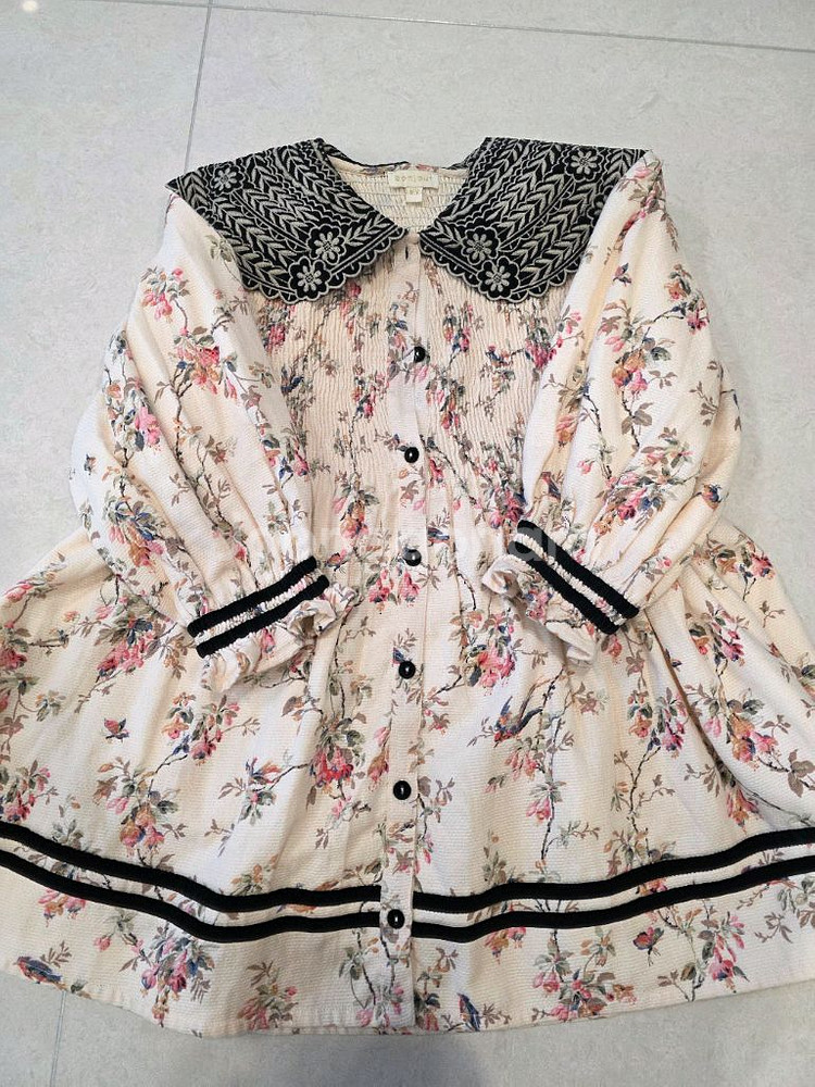 봉주르다이어리 블라우스12y--0