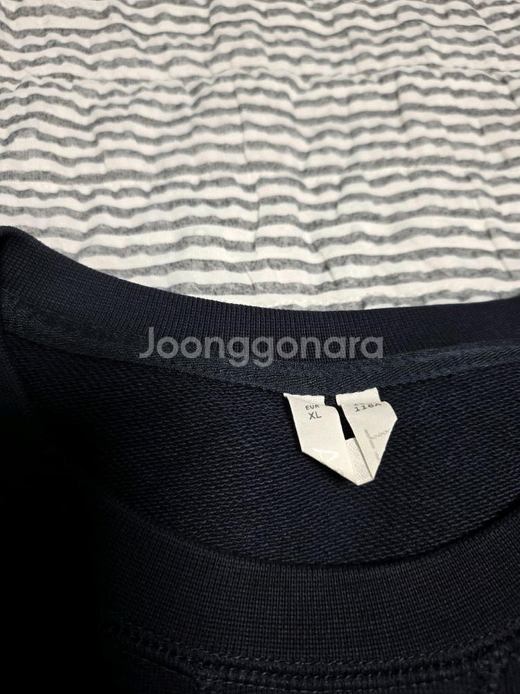 아르켓 프렌치 테리 스웻 네이비 XL--1