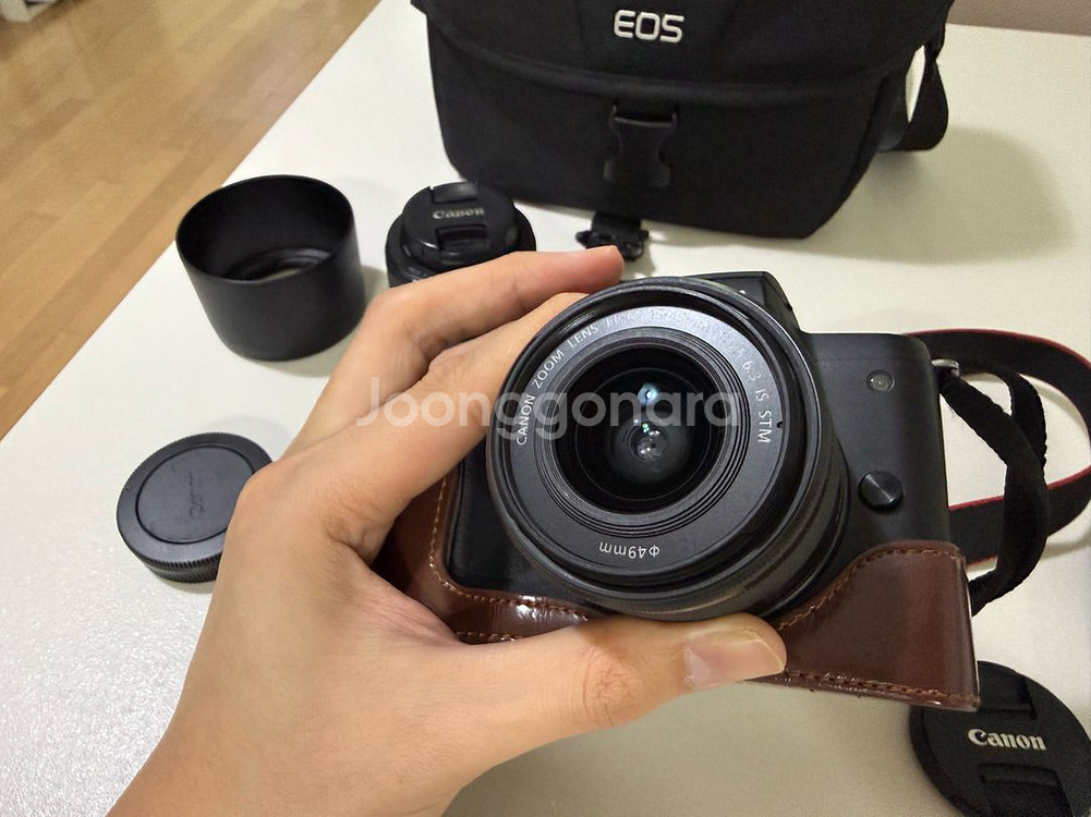 캐논EOS M50 15-45mm + EF-M 32mm--2
