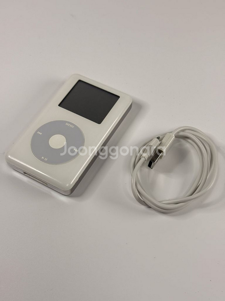 아이팟 클래식 4세대 흑백화면 모노 20GB--5