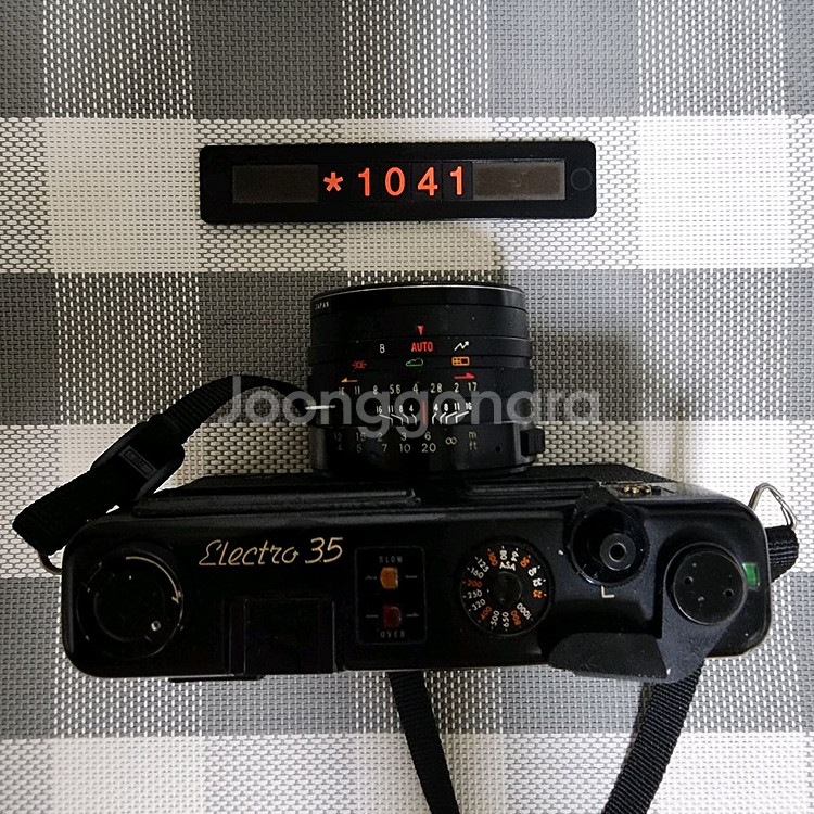 야시카 일렉트로 35 GT 필름카메라 블랙바디--1