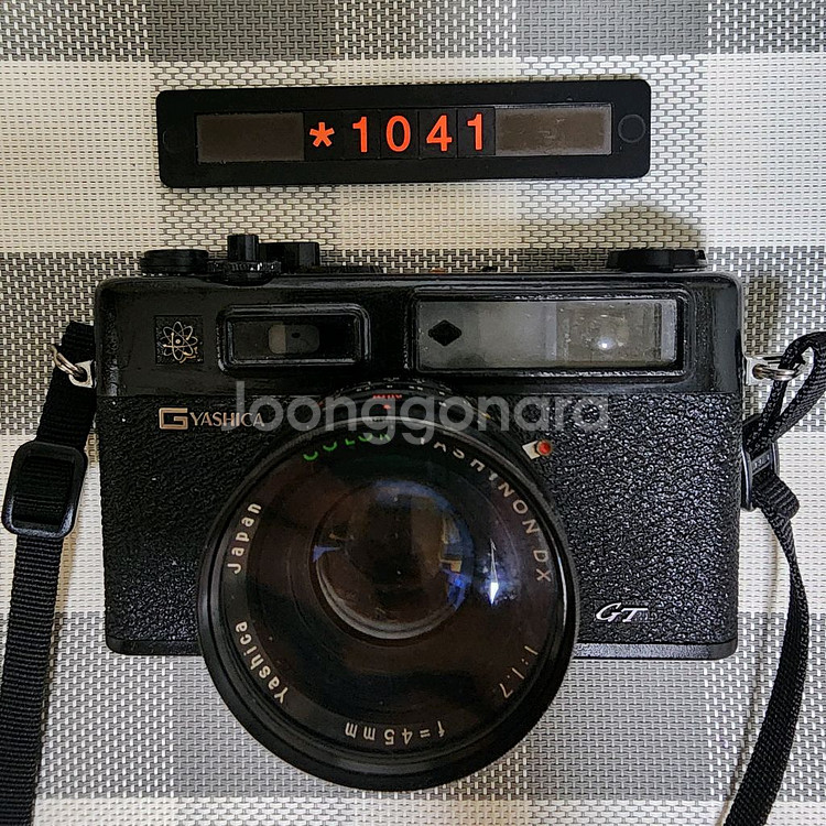 야시카 일렉트로 35 GT 필름카메라 블랙바디--0