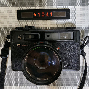 야시카 일렉트로 35 GT 필름카메라 블랙바디