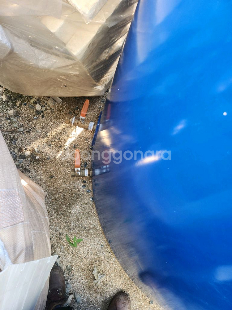 3톤 파란색 물탱크 천안직거래--1