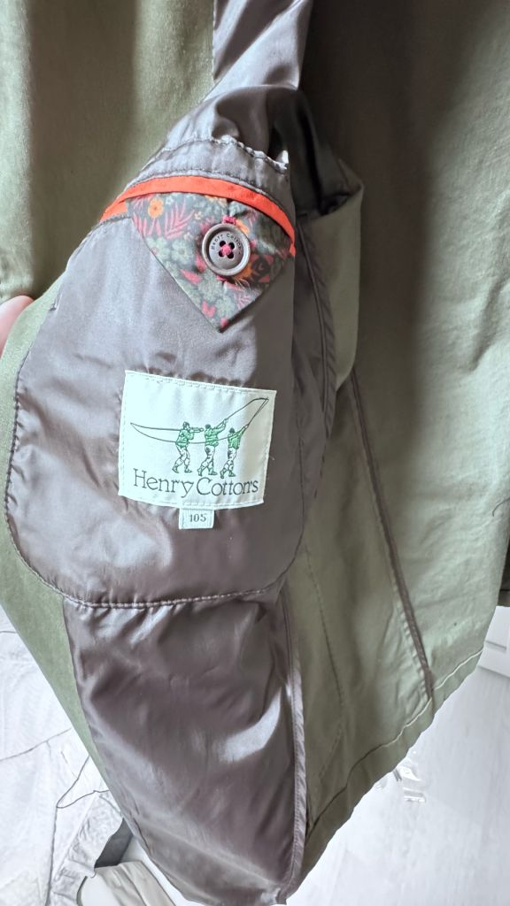 헨리코튼 남성 블레이저 105 카키--4