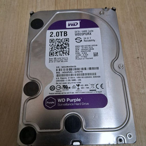 WD20PURX 녹화전용 HDD 2.0TB