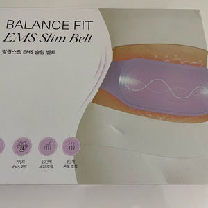 밸런스핏 EMS 슬림 벨트 미사용
