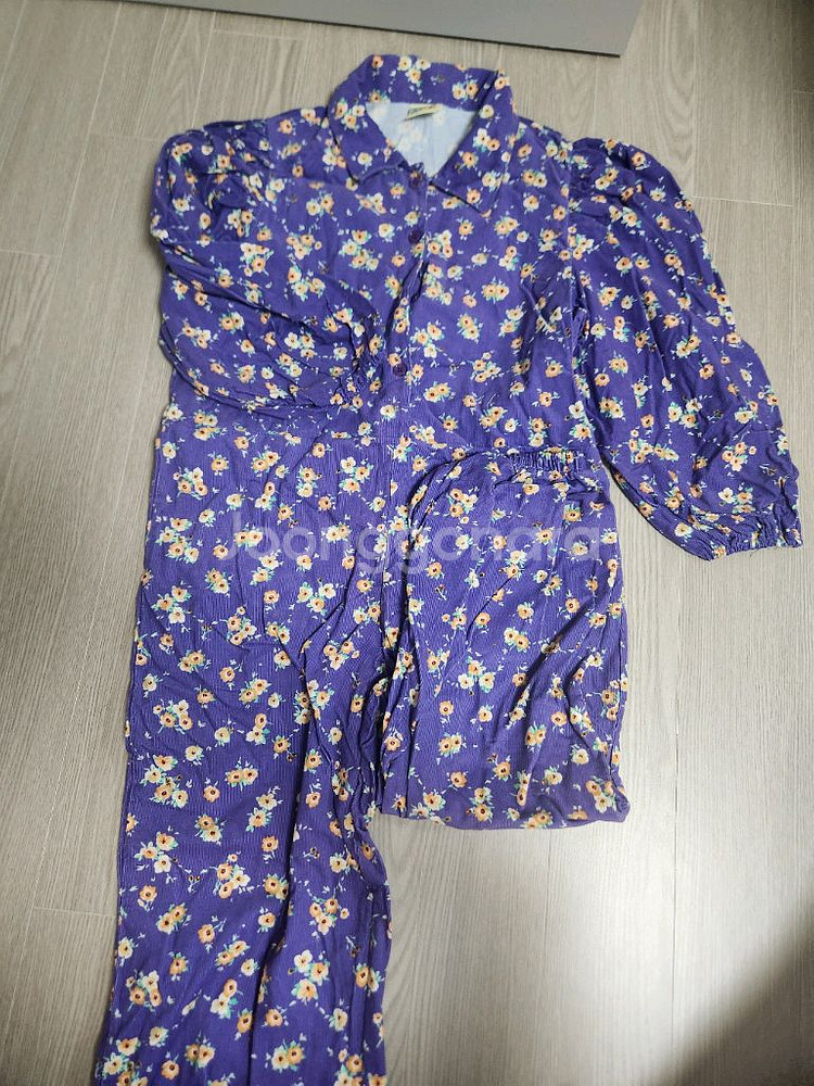 꽁떼레베 골덴 점퍼슈트 새상품--0