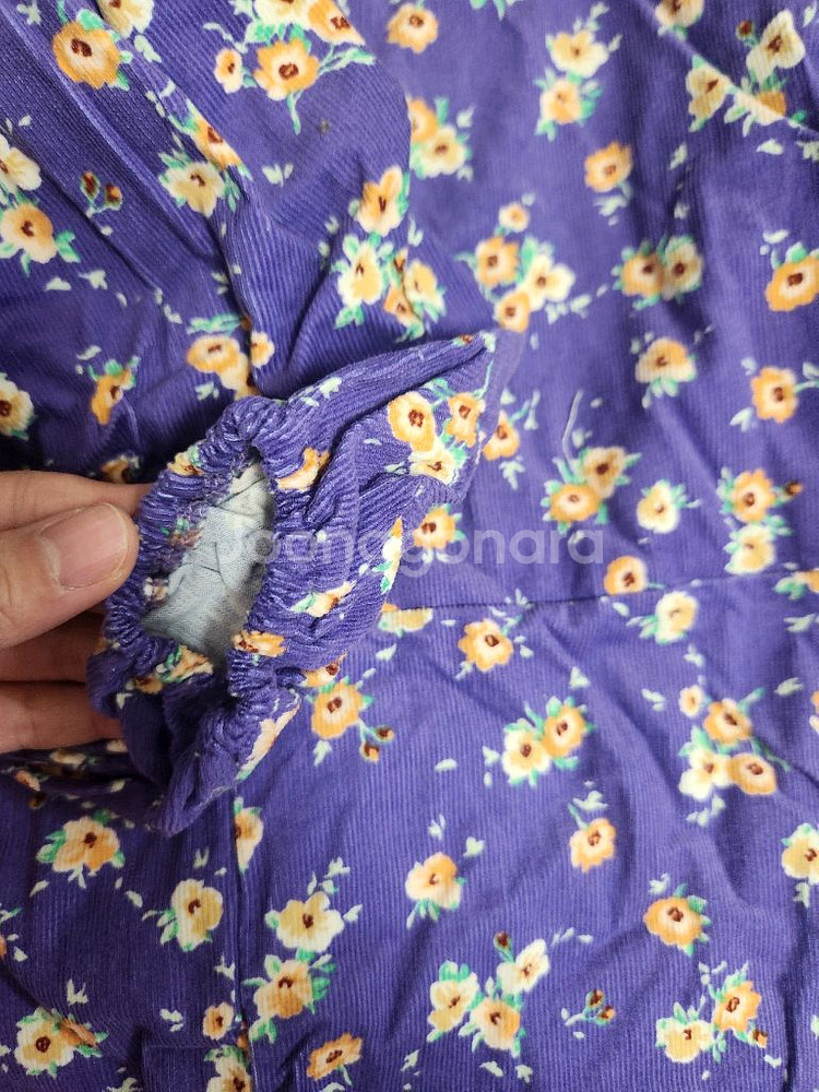 꽁떼레베 골덴 점퍼슈트 새상품--4